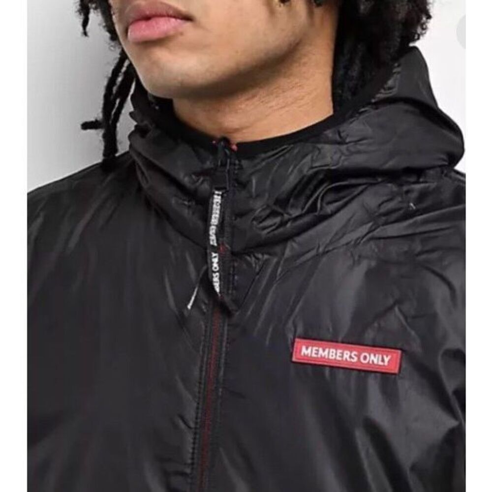 MEMBERS ONLY + KEITH HARANG - M Sz XL -NWT Reversible Puffer Jacket - Picture 7 of 16